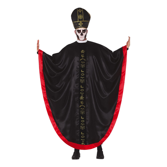 Papa Emeritus Ghost Maskeraddräkt - Large