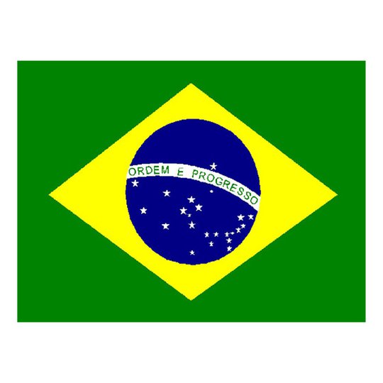 Flagga Brasilien