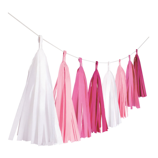 Girlang Tassel Rosa