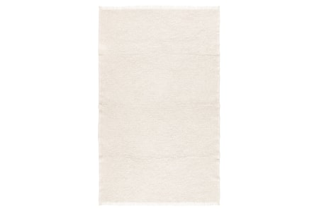 Ruutu Handduk 100x160 cm Vit