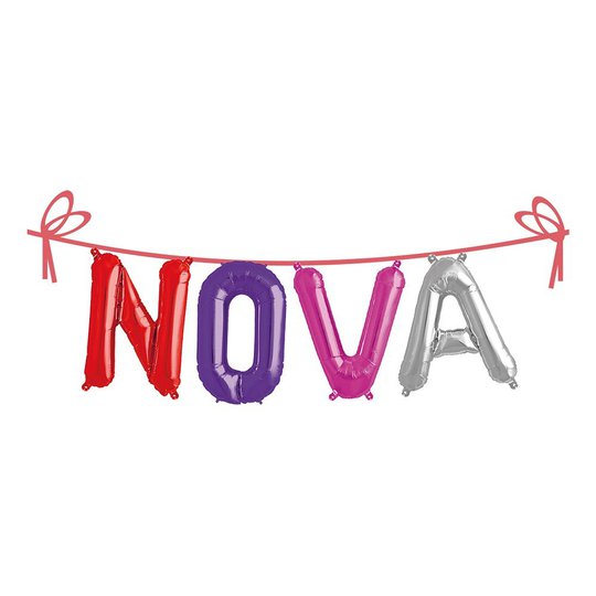 Ballonggirlang Folie Namn - Nova
