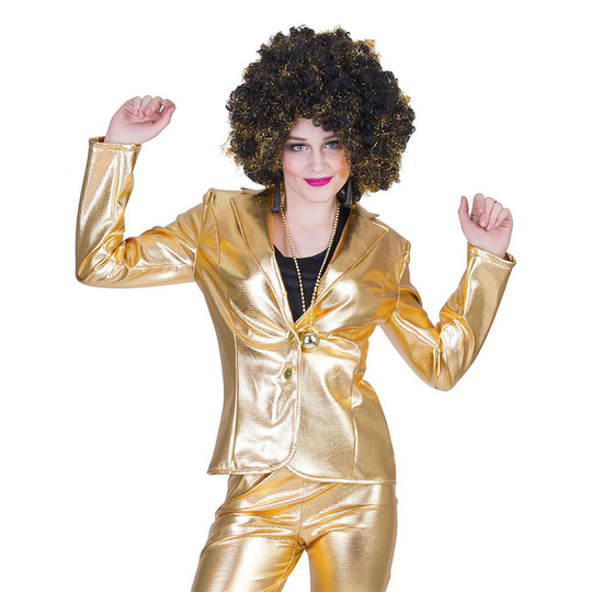 Disco Fever Kavaj Dam Guld - Small