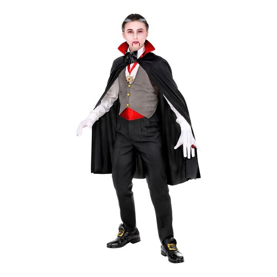 Välklädd Vampyr Barn Maskeraddräkt - Small