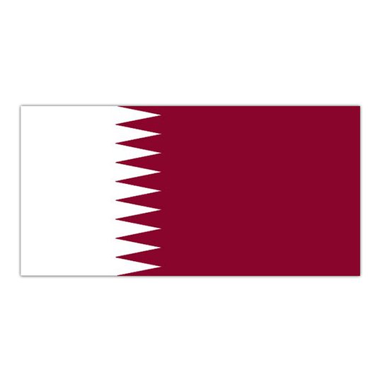 Flagga Quatar