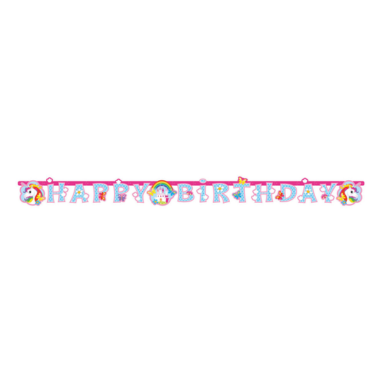 Unicorn Girlang Happy Birthday