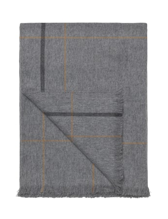 Square Pläd Grå