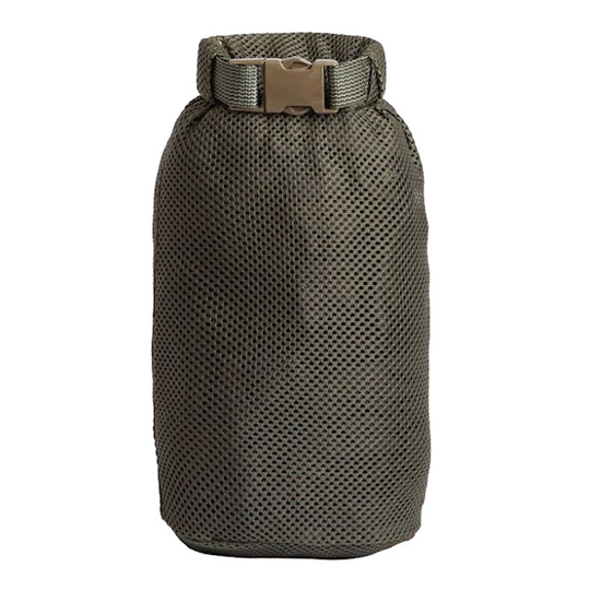 Savotta Rolltop Stuffsack Mesh 5L grön