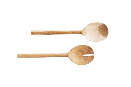 Java Salladsbestick Natur Ny Teak W: 8 L: 31