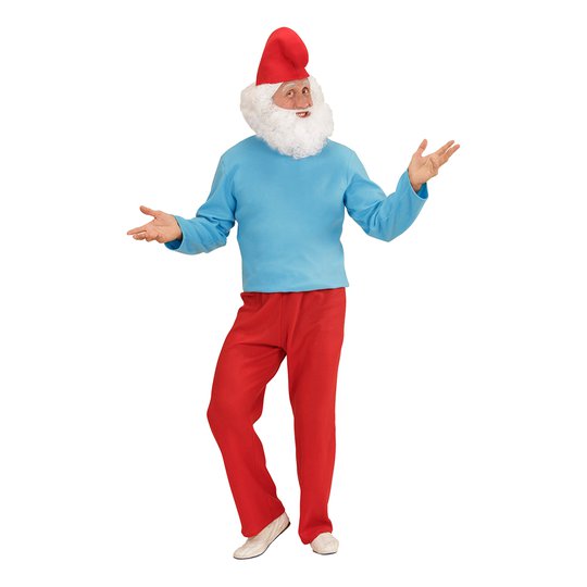 Gammal Smurf Maskeraddräkt - Small