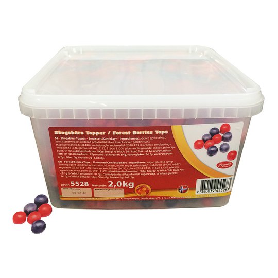 Skogsbärstoppar - 2 kg