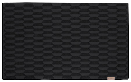 Geo Badrumsmatta 50x80 cm Svart