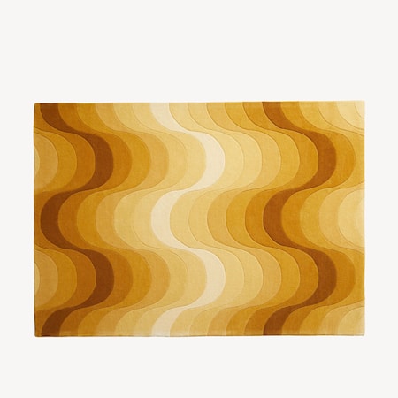 Wave Matta 170x240 Gul