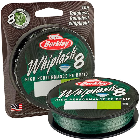 Berkley Whiplash 8 Green 150 m flätlina