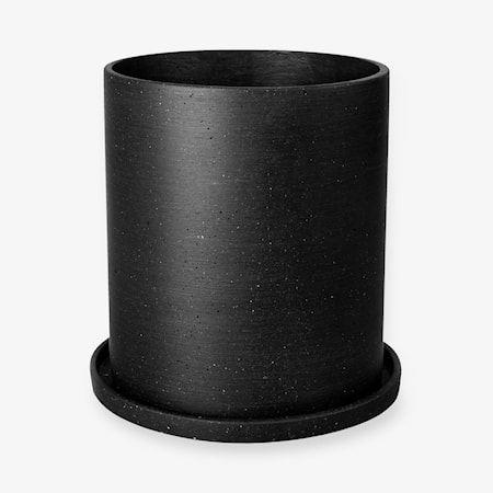 Kruka/Fat Polystone Stor Svart