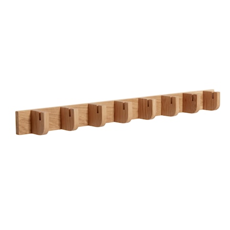 Klädhängare med 8 Knoppar Ekträ FSC