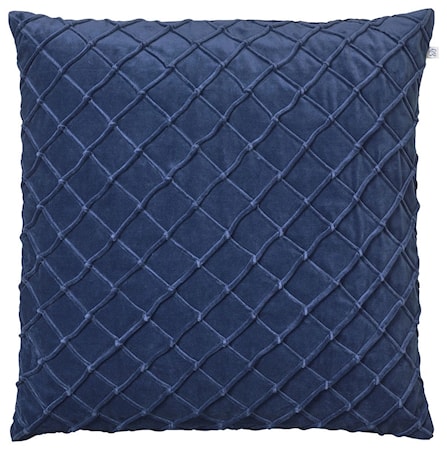 Deva Kuddfodral Velvet Blå 40x60cm