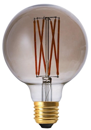 Elect LED Filament Globe Smoke 95mm