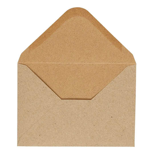 Kuvert Natur - 10-pack