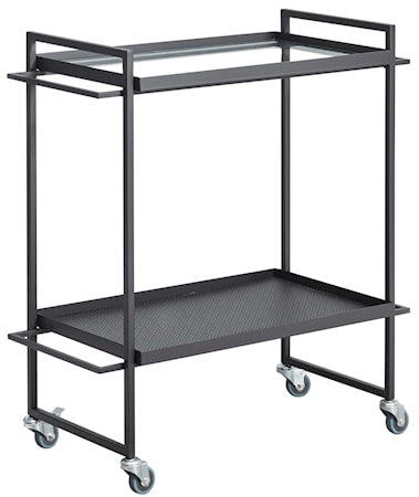 Bauhaus serveringsvagn – Svart