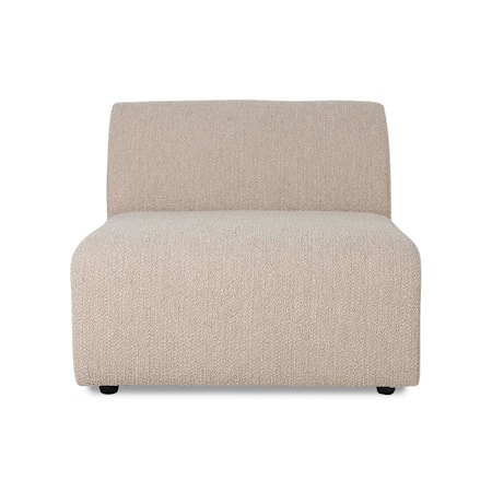 Jax couch: Element mitt Boucle Taupe