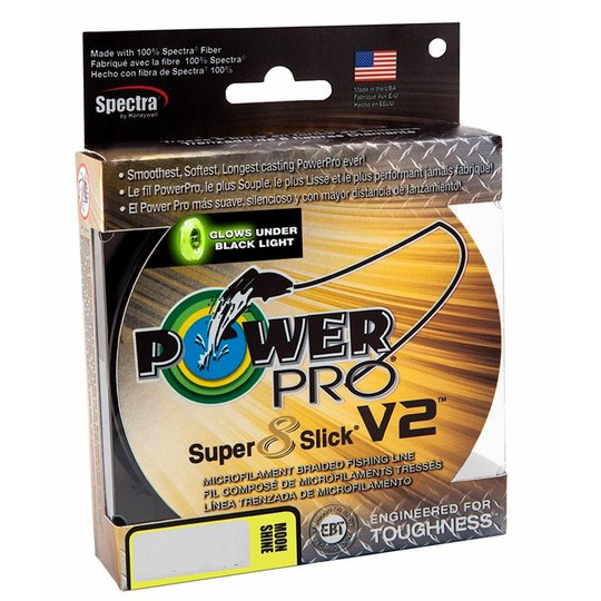 PowerPro Super 8 Slick V2 Moon Shine 135 m flätlina