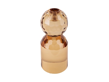 Crystal Art Ball Ljusstake Large Beige