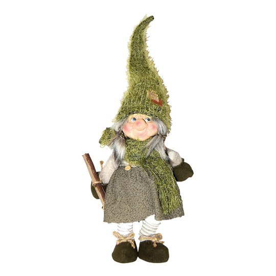 Dekoration Grönt Troll - 26 cm