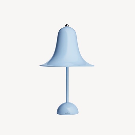 Pantop Bordslampa Ø23 cm Eu Ljusblå
