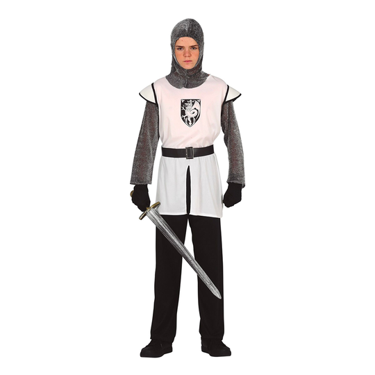 Medeltida Riddare Teen Maskeraddräkt - One size