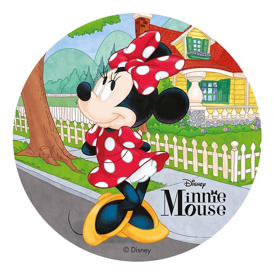 Tårtbild Minnie Mouse
