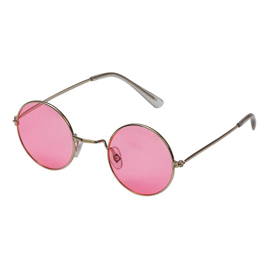 Hippieglasögon Rosa