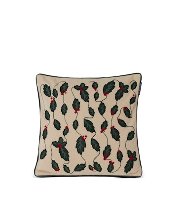 Holly Kuddfodral 50x50 Beige/Grön