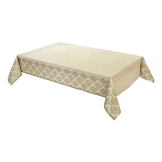 Bordsduk Damask Guld