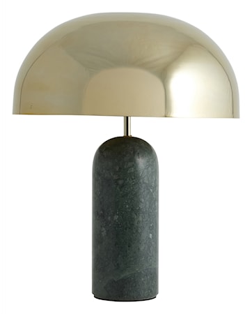 Atlas Bordslampa Grön Marmor