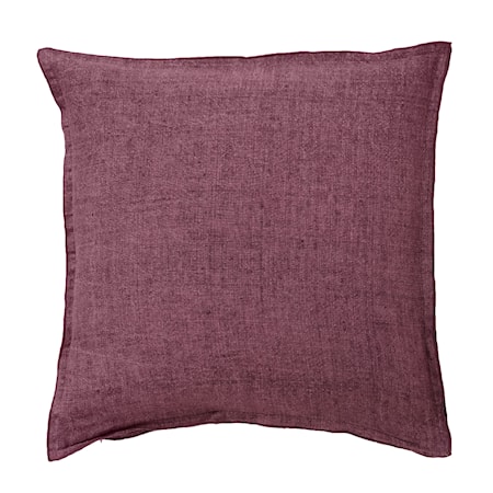 Kuddfodral Linne 50x50 cm Rödvin