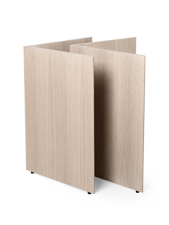 Mingle Wooden Bordsben W68 Natural O