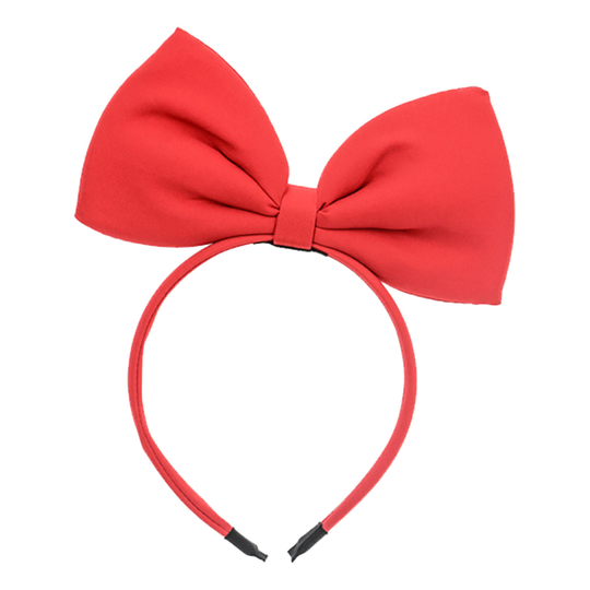 Diadem med Stor Fluga Röd - One size