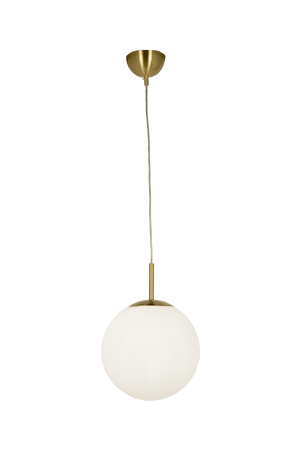 Opal Taklampa Ø30 Matt Mässing IP20