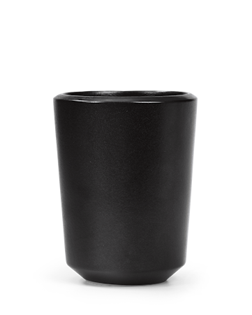 RÅ Hållare/Burk 15,5 cm Svart