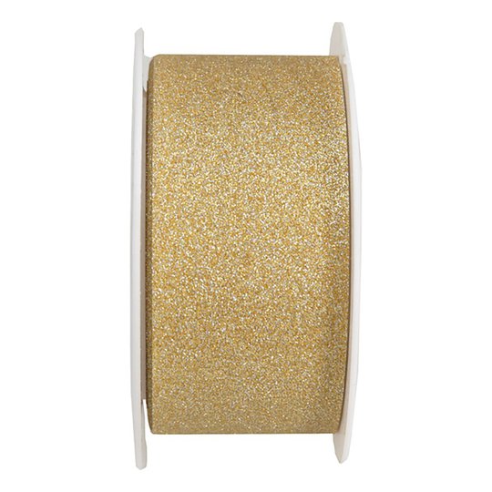 Dekorationsband Guld Glitter