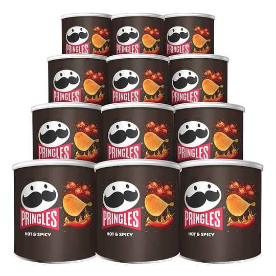 Pringles Hot & Spicy Mini - 12-pack