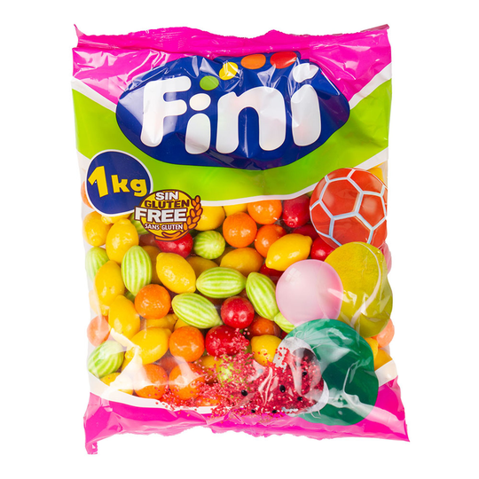 Fini Tuggummifrukter Storpack - 1 kg