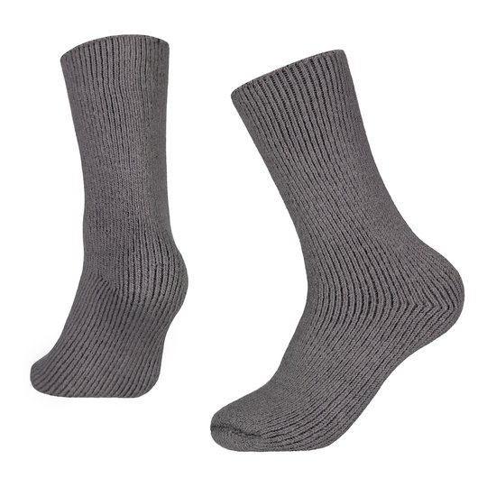 North Outdoor Merino 90 sockor Basic, mörkgrå