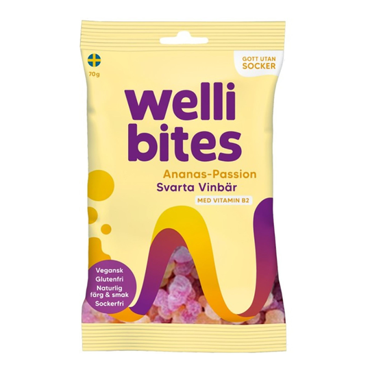 Wellibites Ananas-Passion - 70 gram