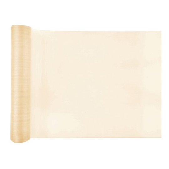 Bordslöpare Organza Crystal Elfenbensvit