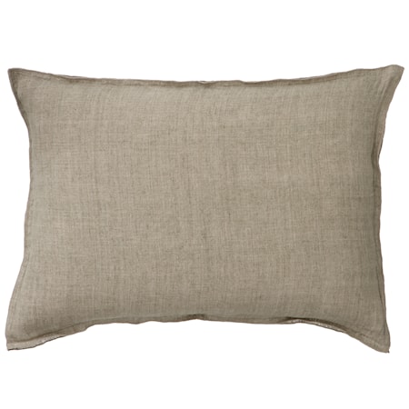 Kuddfodral Linne 50x70 cm Grå