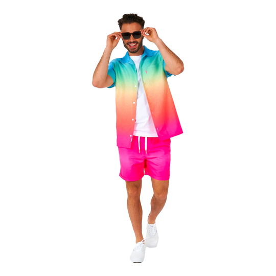 OppoSuits Funky Fade Klädset - XX-Large