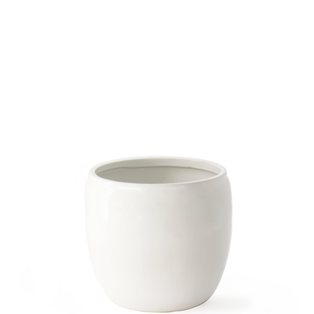 Kruka Vit 15cm