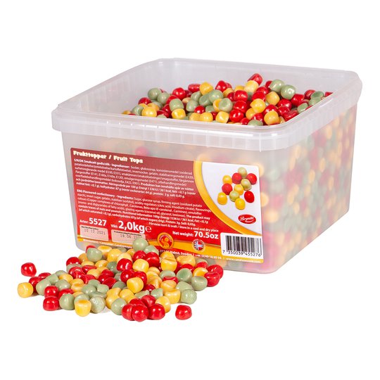 Frukttoppar i Storpack - 2 kg