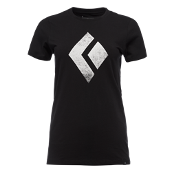 Black Diamond W SS Chalked Up Tee
